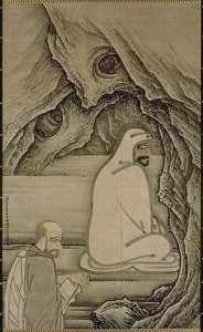 Bodhidharma and Huike-Sesshu.Toyo