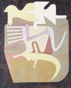 Total Androgyny; Totalite Androgyne VI. Victor Brauner (1903-1966). Oil on canvas. Painted in 1961. 100 x 81cm.